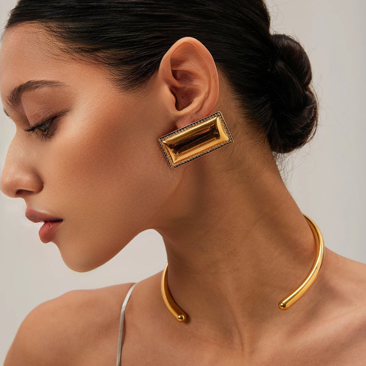 Diamond Prism Earrings