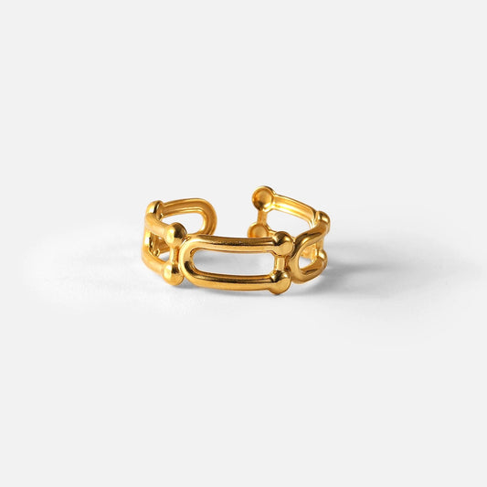 Horseshoe Buckle Ring