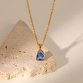 Something Blue Diamond Pendant