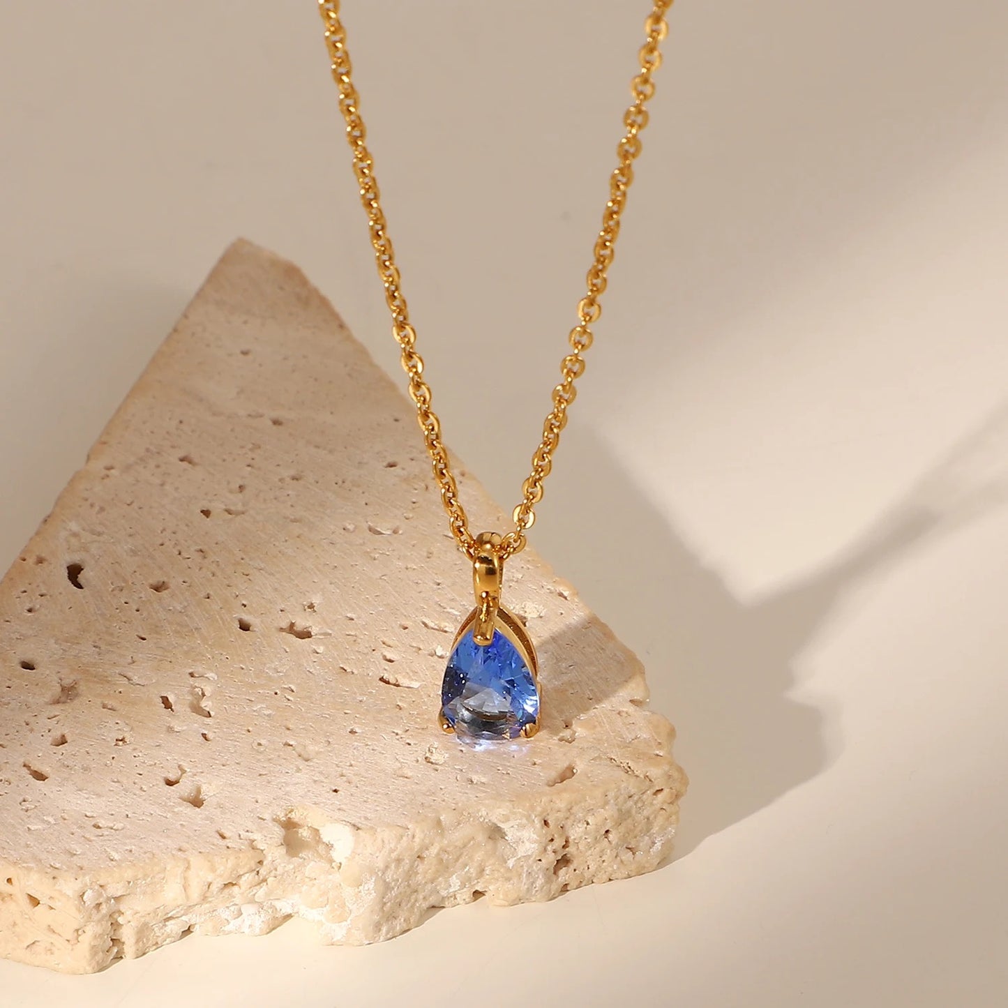 Something Blue Diamond Pendant