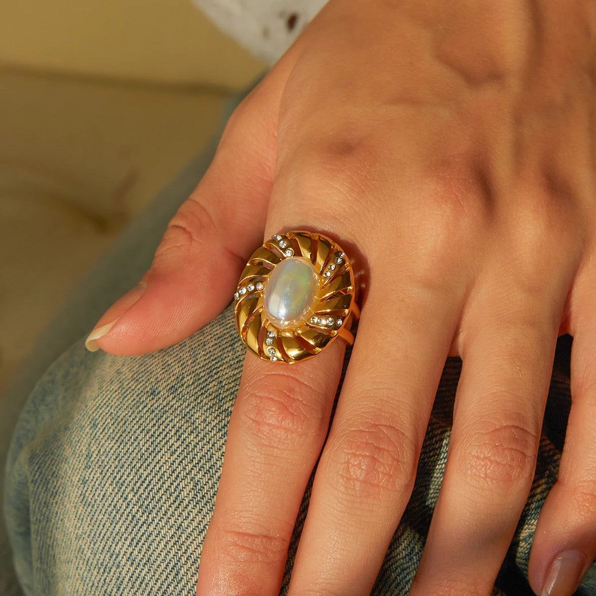 Glamour Pearl Ring