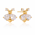 Sparking Bee Studs