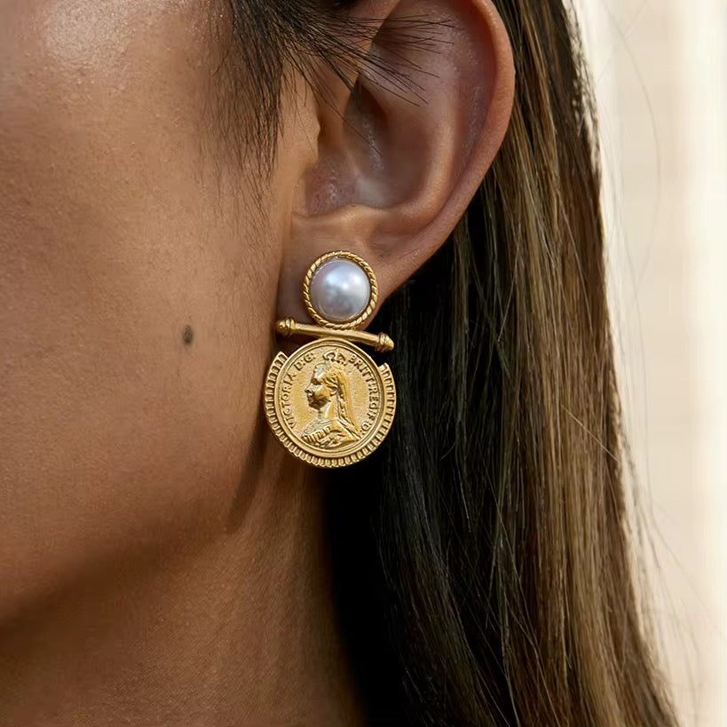 Queen Victoria Earrings