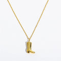 Cowboy Boot Necklace