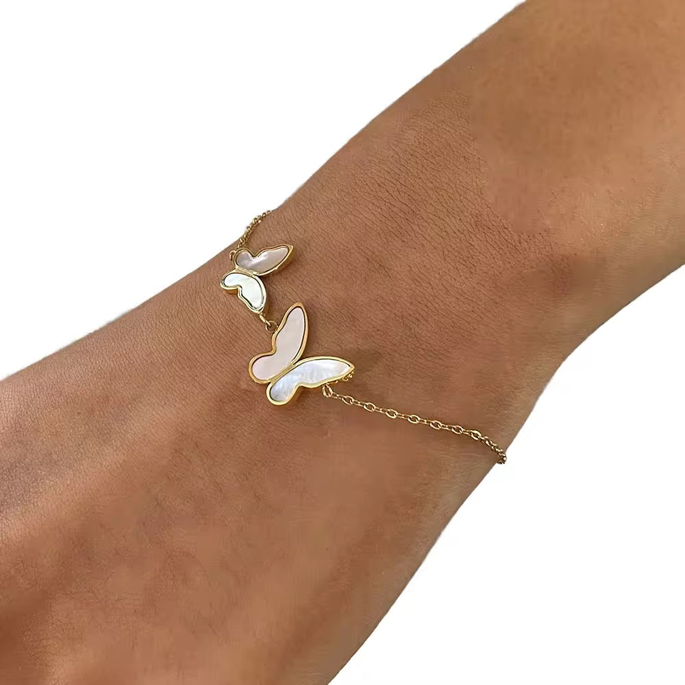 Butterfly Shell Bracelet