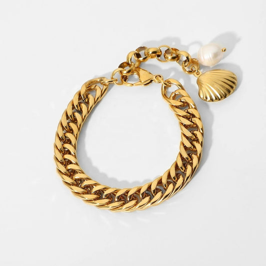 Cuban Shell Bracelet