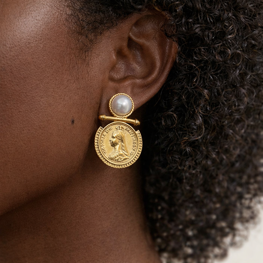 Queen Victoria Earrings