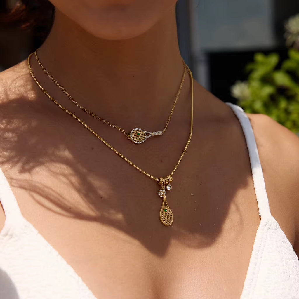 Racket Necklace